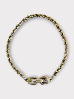 Givenchy Vintage Gold Rope Chain Bracelet